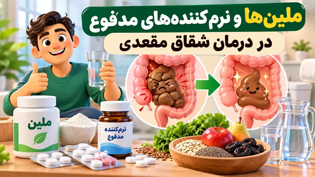 درمان شقاق مقعدی؛ بهترین روشهای خانگی، دارویی و درمان تخصصی فیشر 6 نقش ملینها و نرمکنندههای مدفوع در درمان