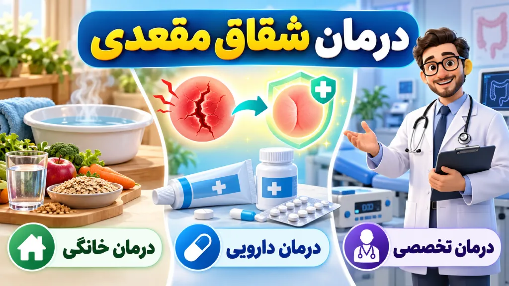 درمان شقاق مقعدی